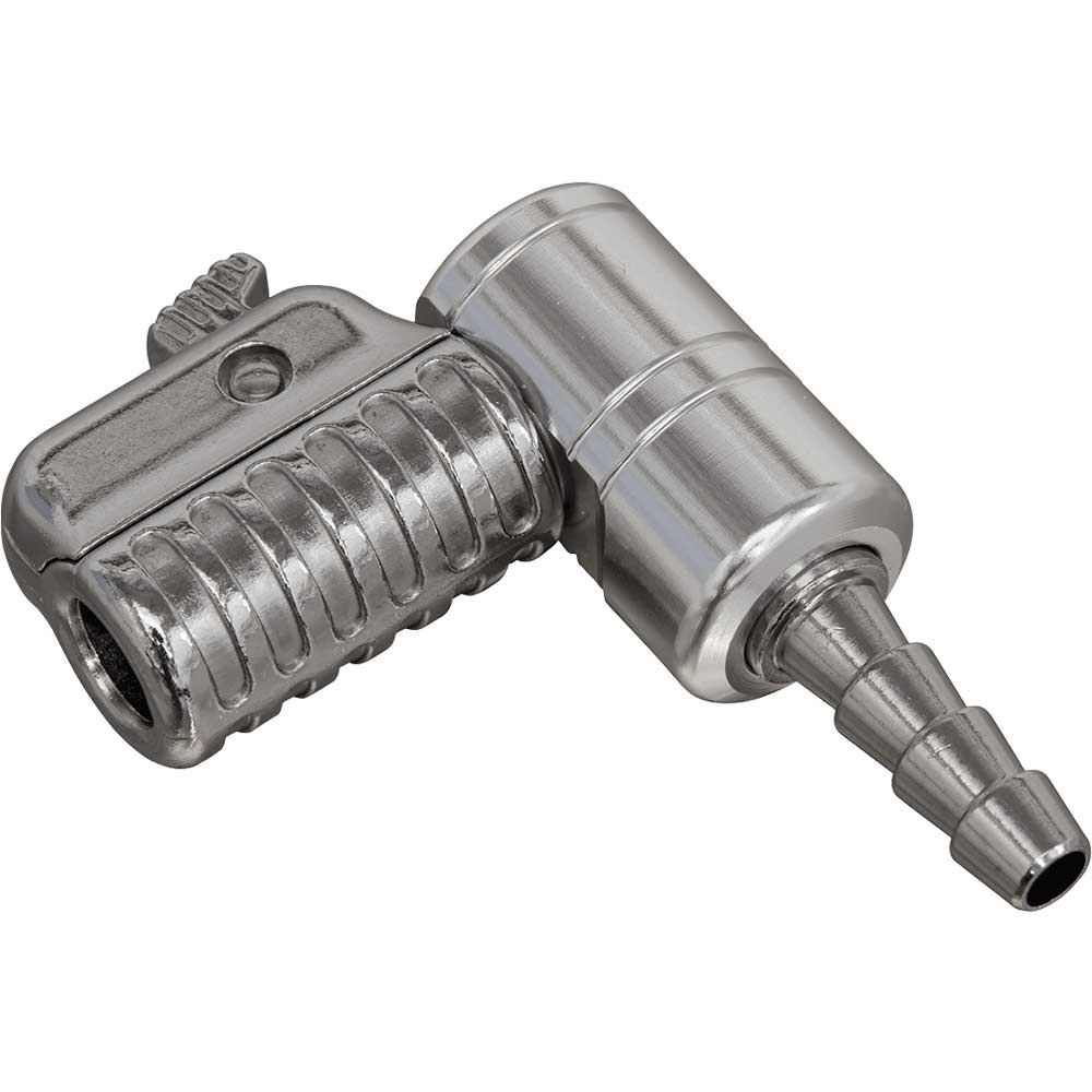 Sealey Angled Swivel 6mm Bore Clip On Tyre Inflator Connector