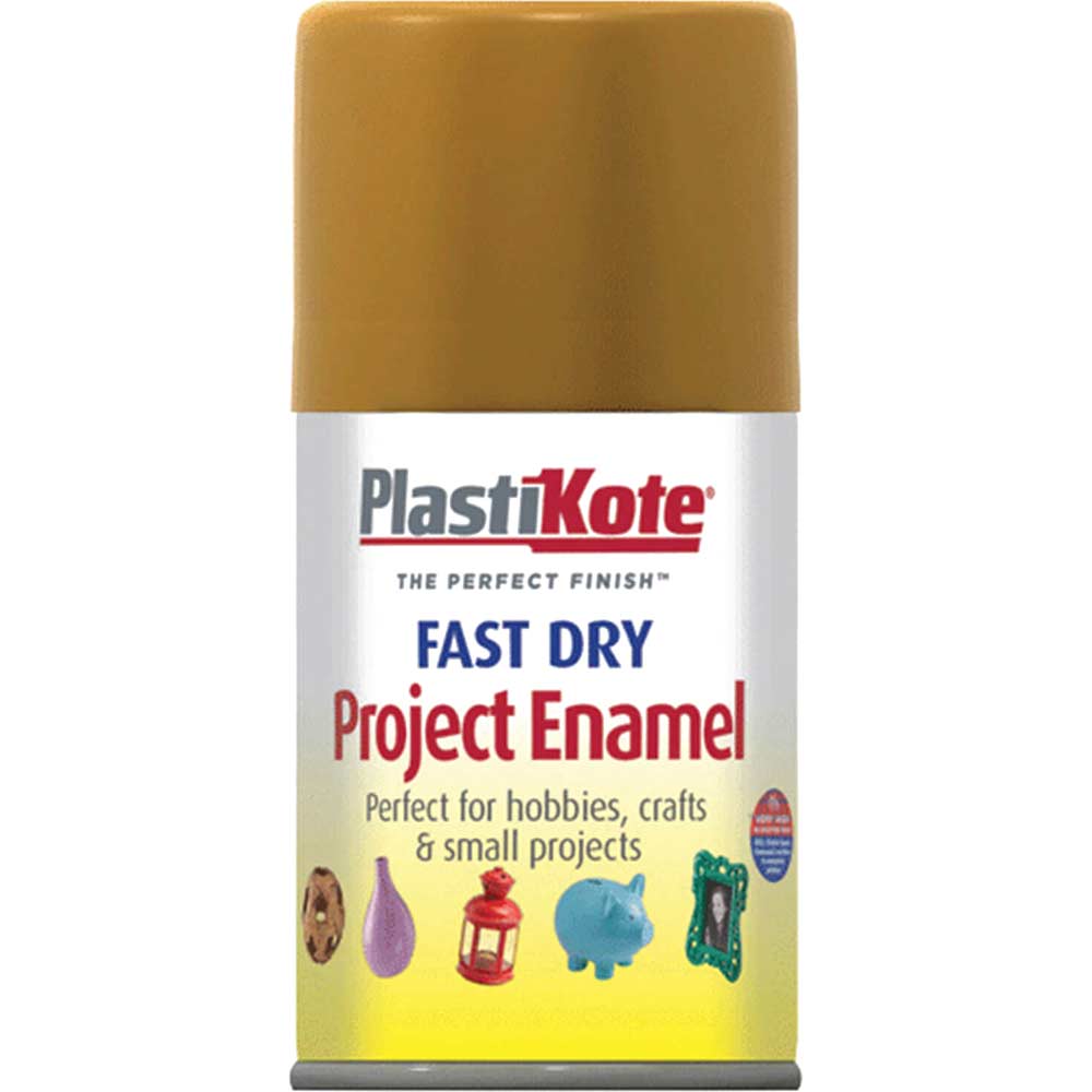 Plastikote Dry Enamel Aerosol Spray Paint Copper 100ml