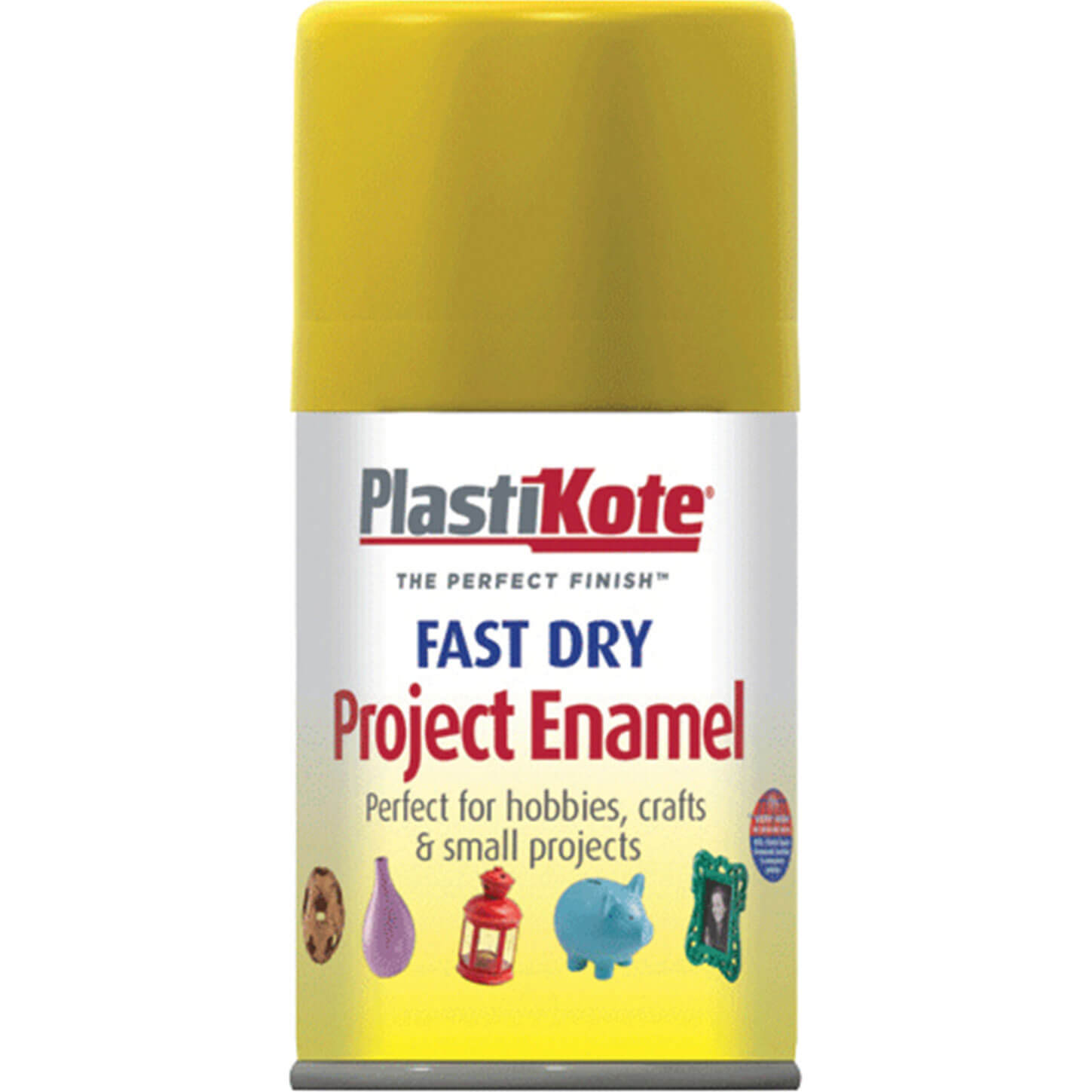Image of Plastikote Dry Enamel Aerosol Spray Paint Brass 100ml