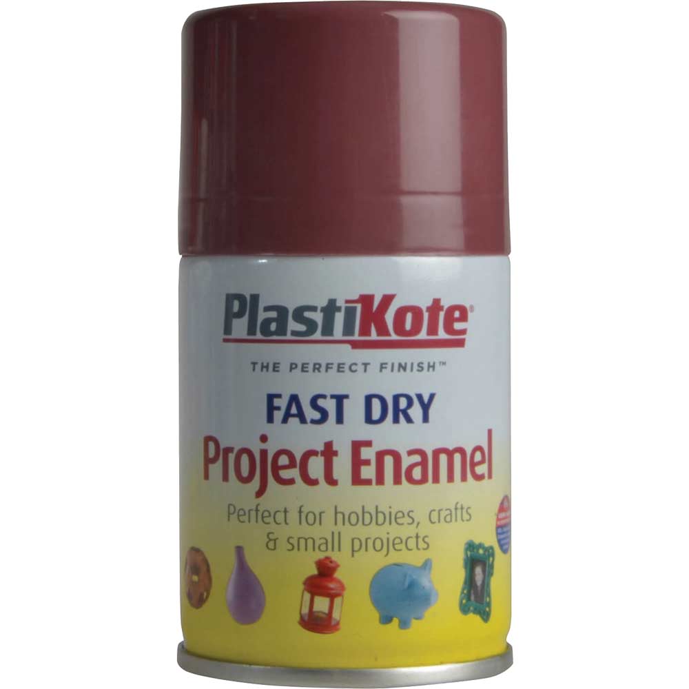 Plastikote Dry Enamel Aerosol Spray Paint Lavender 100ml