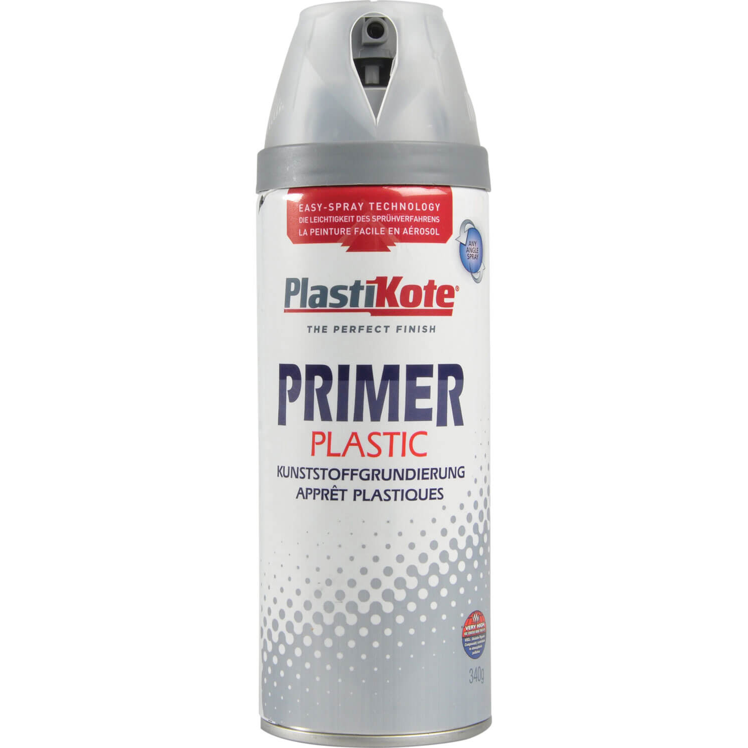 Image of Plastikote Plastic Aerosol Primer 400ml