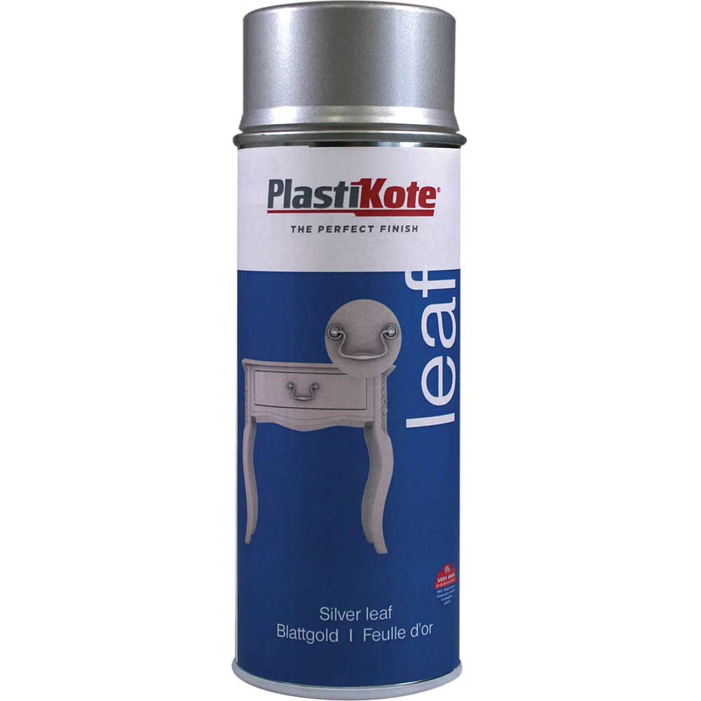 Image of Plasti-Kote Leaf Spray Silver 400ml