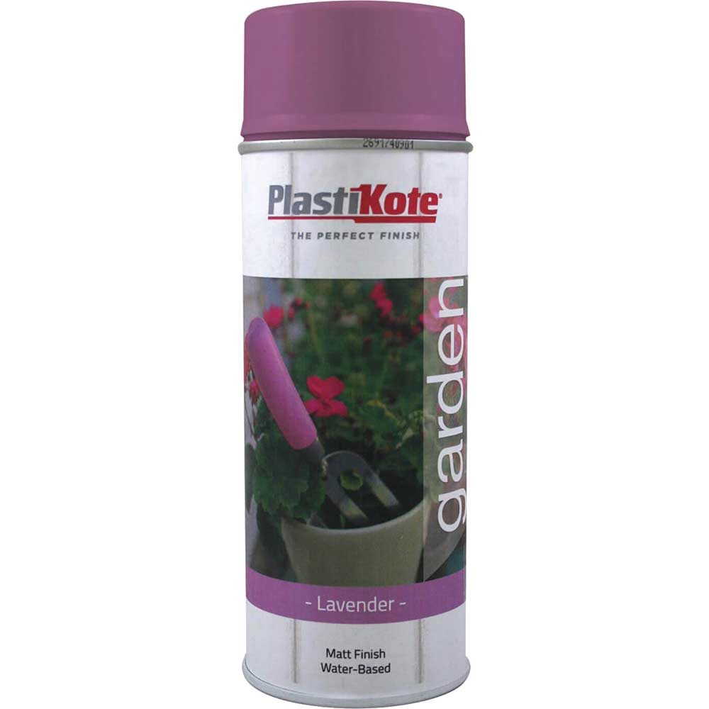 Plastikote Garden Colours Spray Paint Lavender 400ml