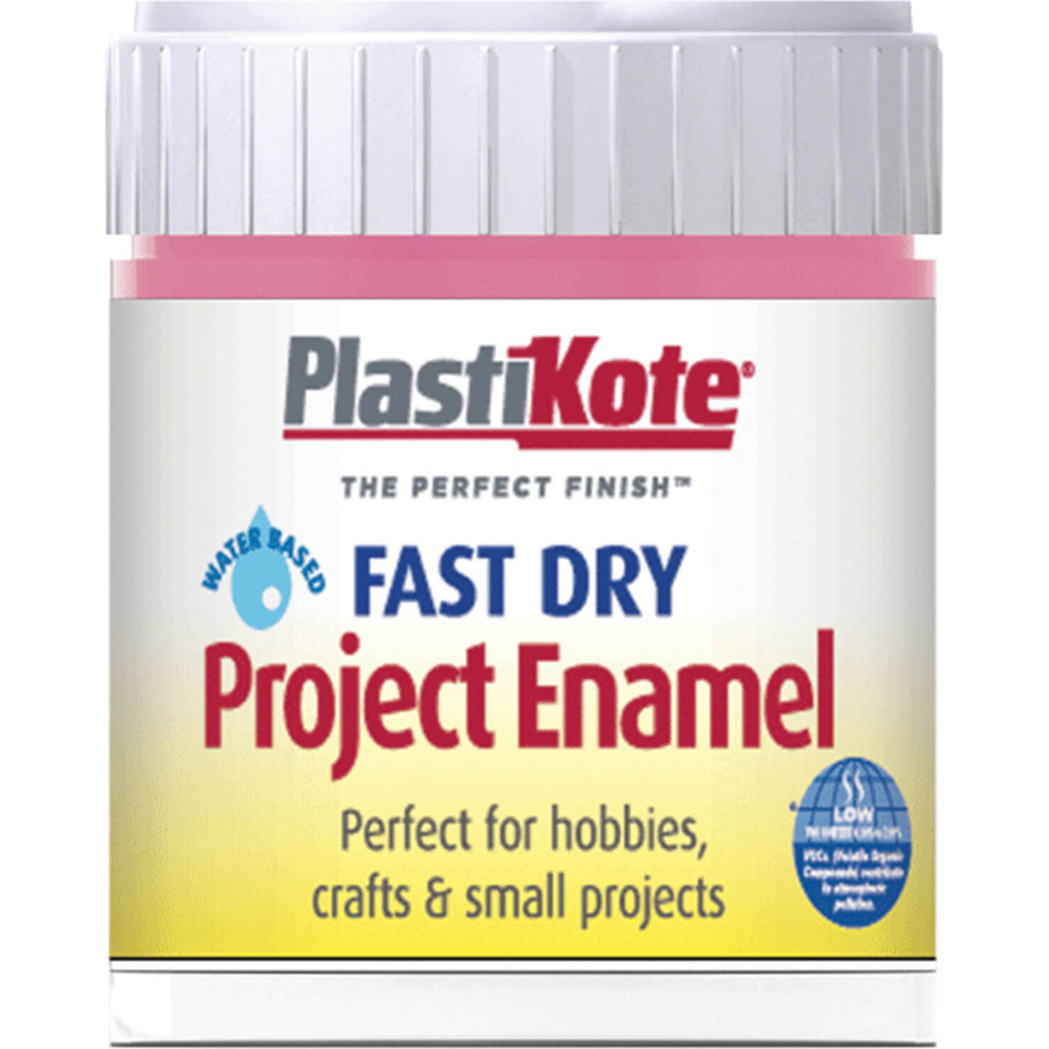 Image of Plastikote Fast Dry Enamel Paint Hot Pink 59ml