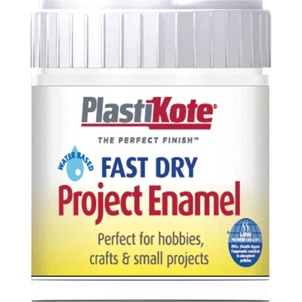 Plastikote Fast Dry Enamel Paint Clear 59ml