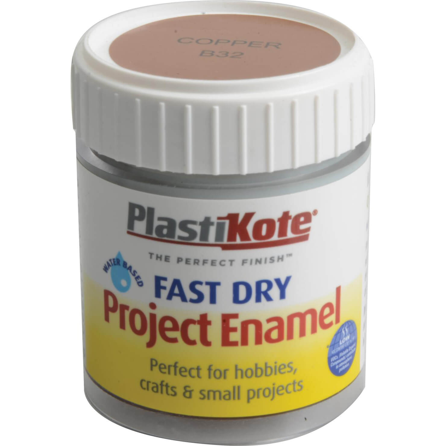 Image of Plastikote Fast Dry Enamel Paint Copper 59ml