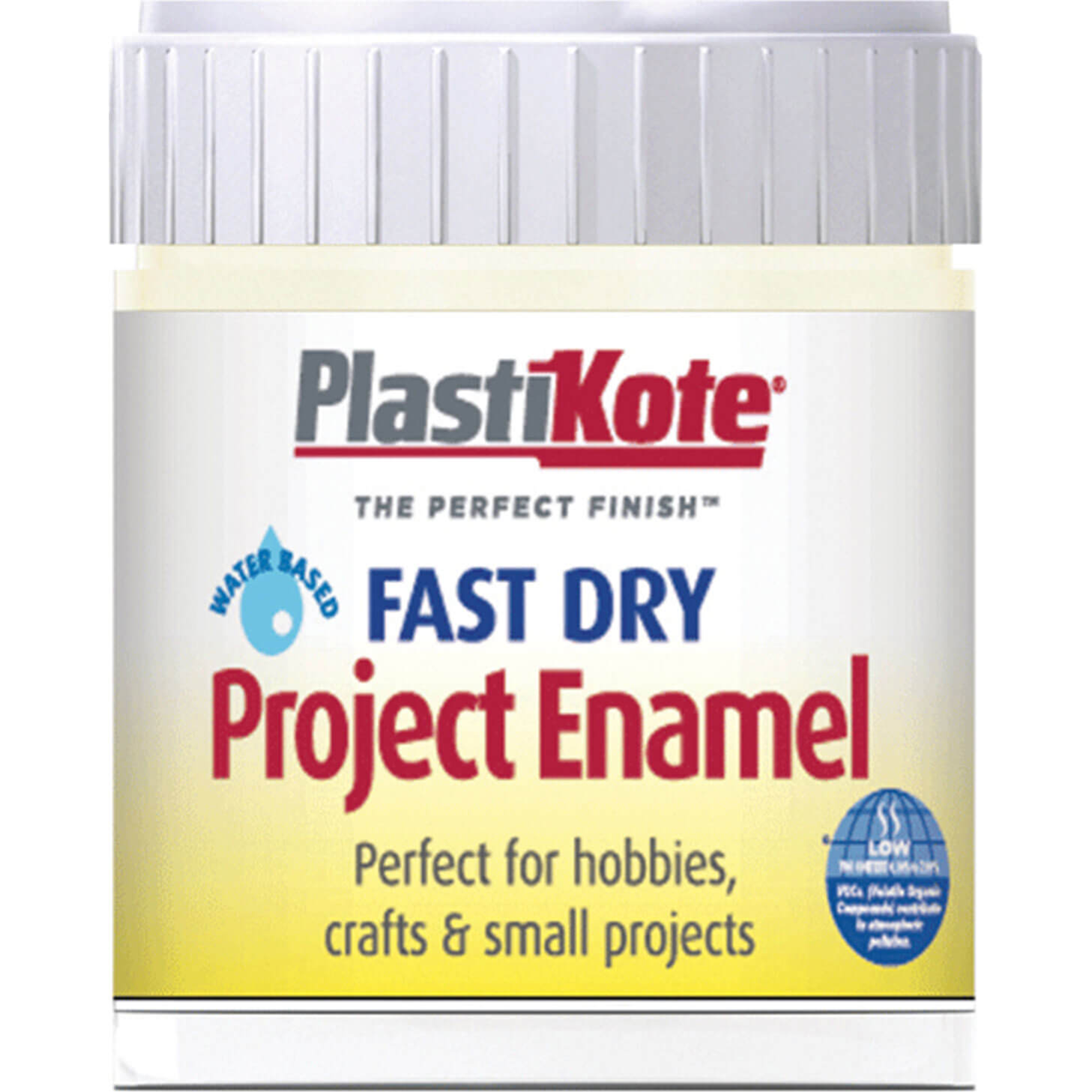 Image of Plastikote Fast Dry Enamel Paint De La Creme 59ml