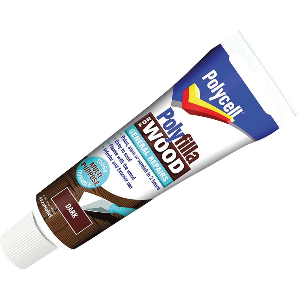 Polycell Polyfilla for Wood General Repairs Dark 75g