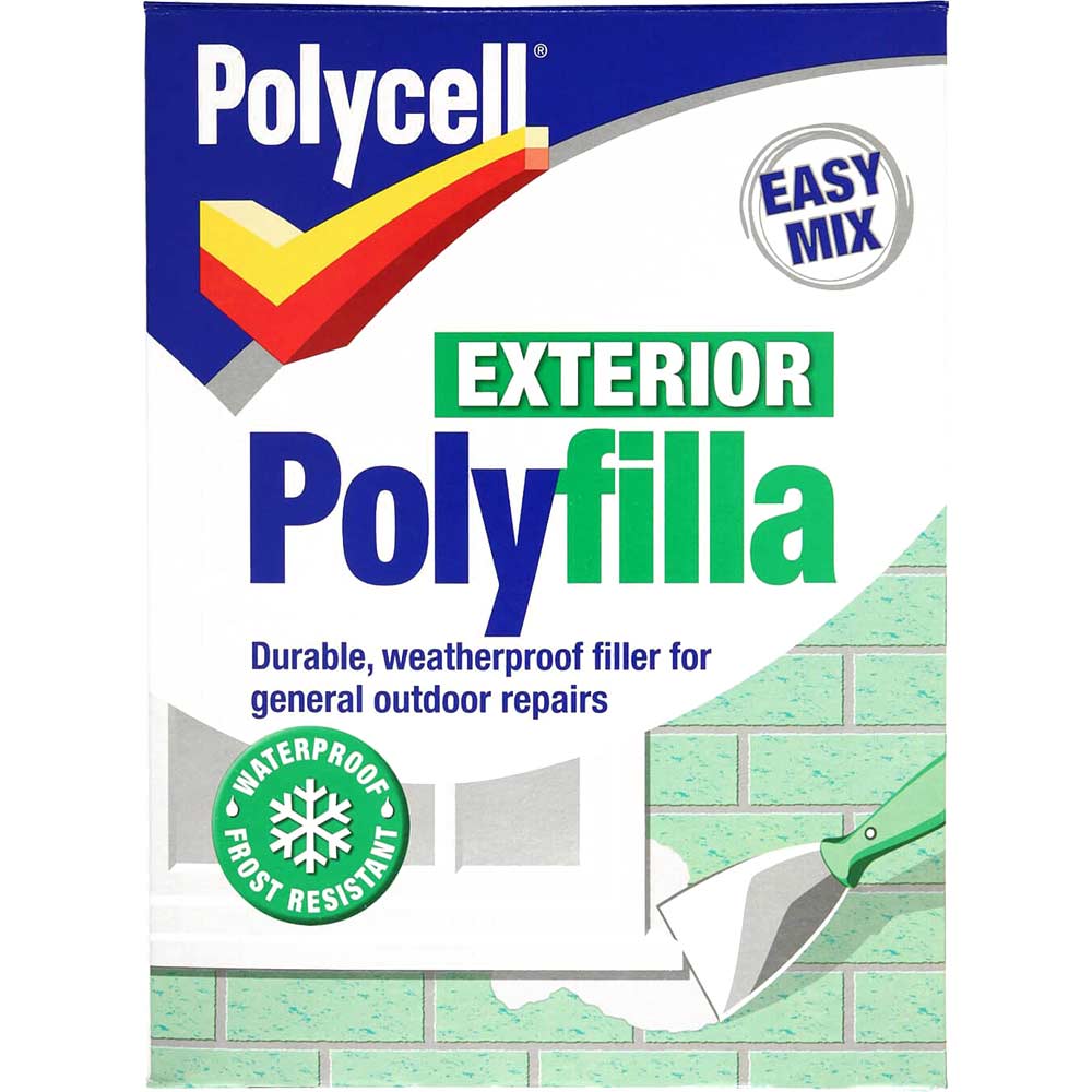 Photos - Sealant / Adhesive Polycell Weatherproof Polyfilla 1.75kg PLCWPP175KGS