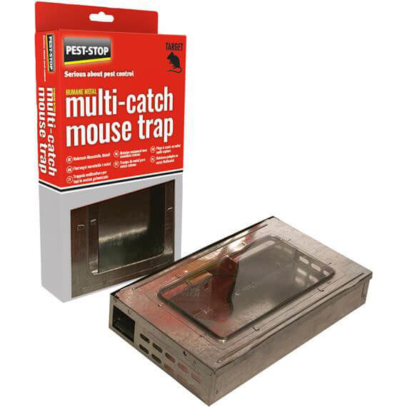 Image of Proctor Brothers Multicatch Humane Mouse Trap Metal