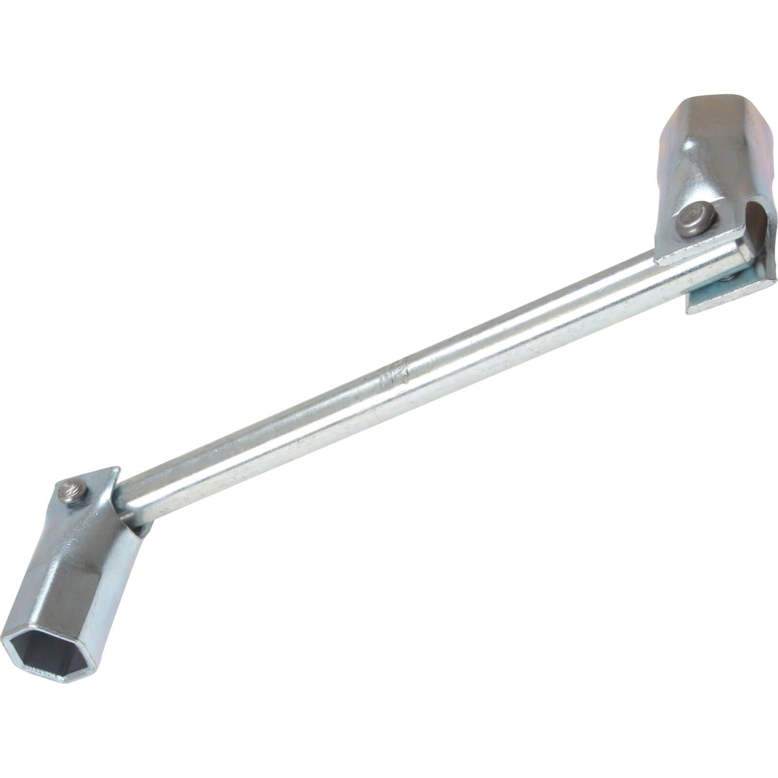 Image of Priory 310 Double Ended Scaffold Spanner Whit 7/16" x 1/2" Round Steel Socket