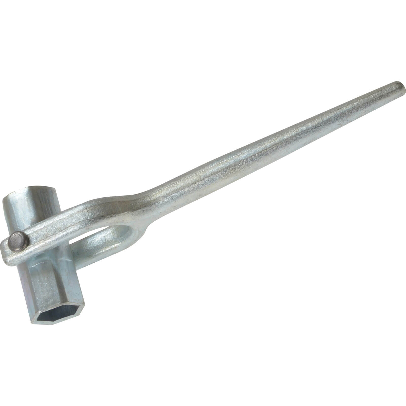 Priory 325 Double Ended Scaffold Spanner Whit 7/16" x 1/2" Round Steel Socket