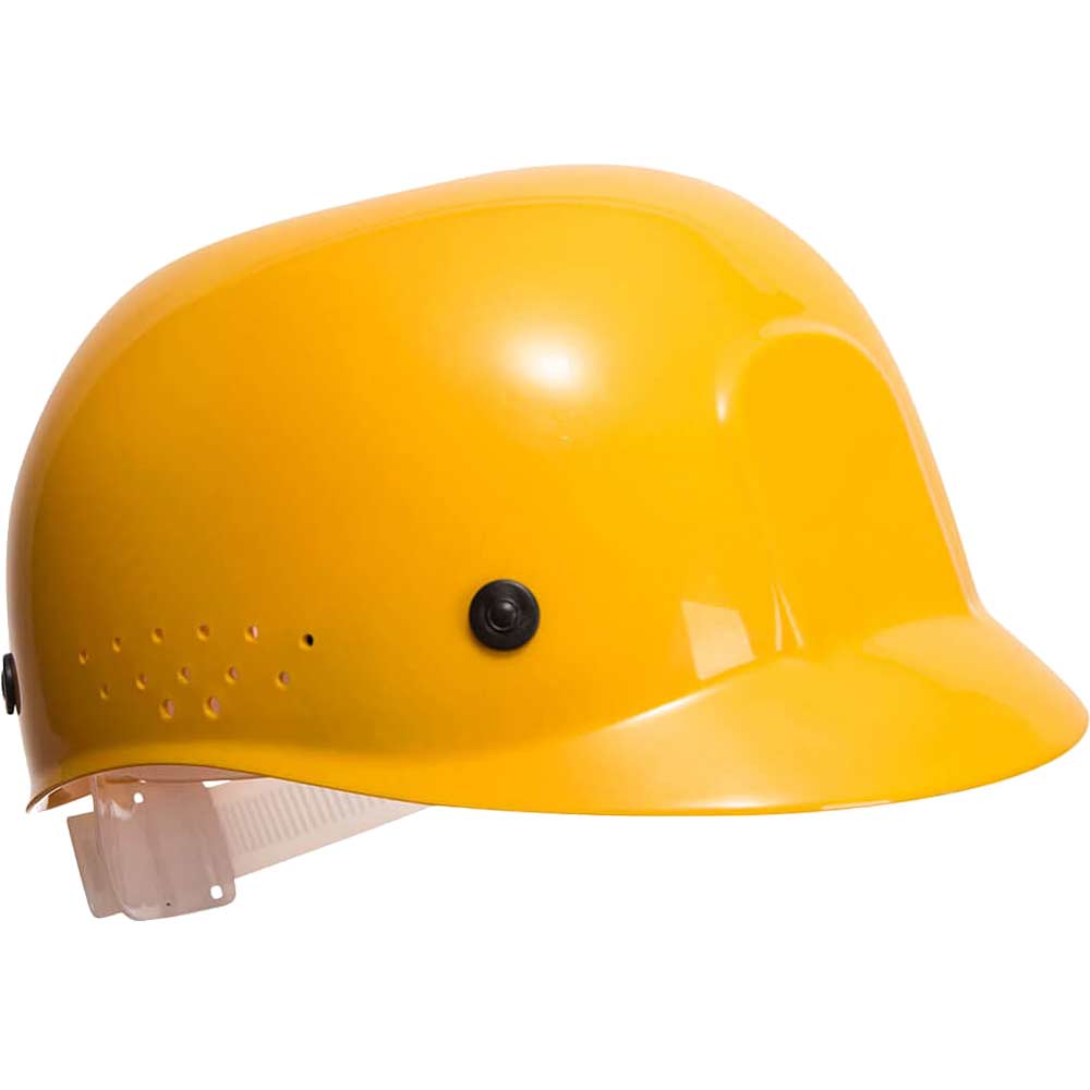 Portwest Ultra Light Plastic Shell Bump Cap Yellow