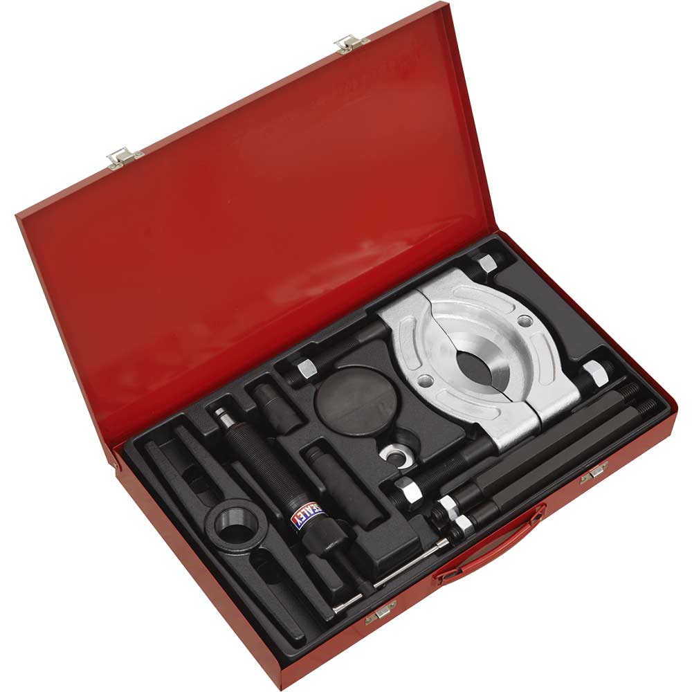 Sealey 10 Piece Hydraulic Bearing Separator / Puller Set