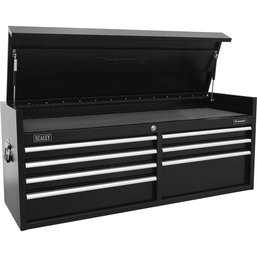 Sealey 7 Drawer Heavy Duty Tool Chest Black in UK Specification
