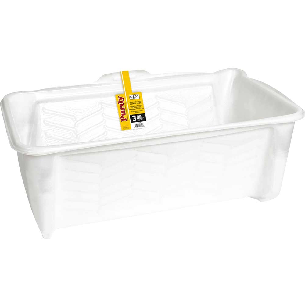 Purdy Liners for 19 Litre Dual Roll Off Paint Bucket Pack of 3