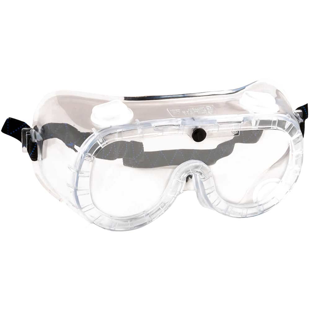 Portwest Indirect Vent Safety Goggles Clear Clear