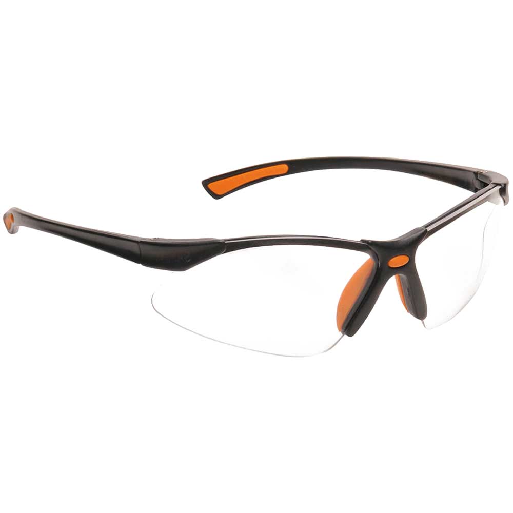 Portwest Orange Bold Pro Safety Glasses