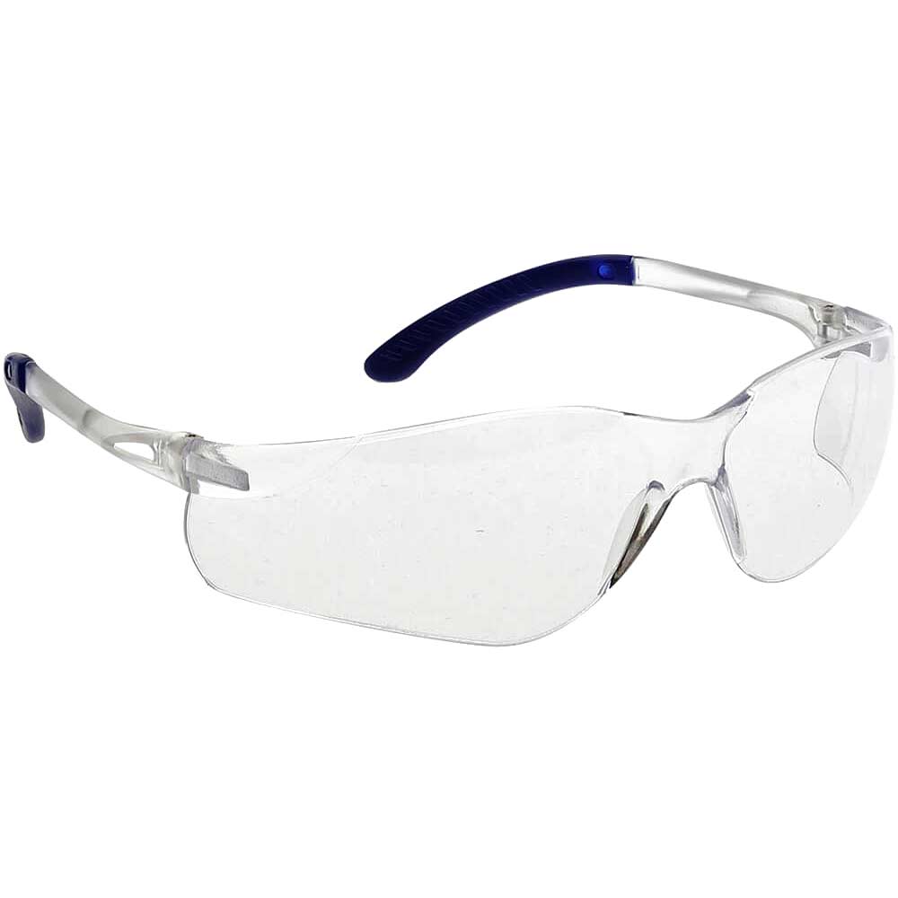 Portwest Pan View Safety Glasses Blue Clear