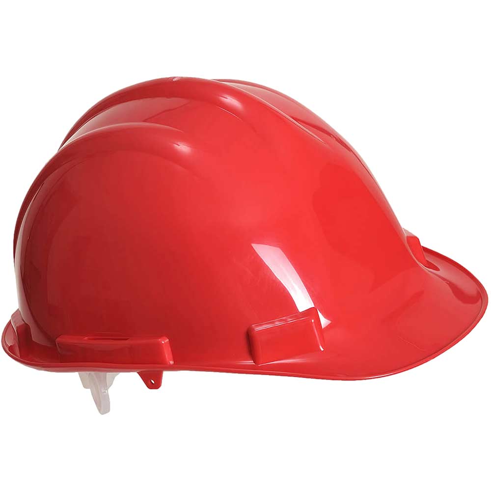 Portwest Expertbase Hard Hat Safety Helmet Red