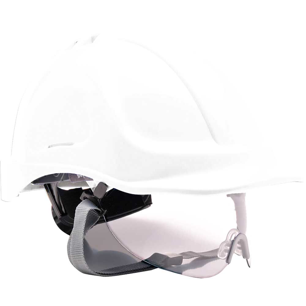 Portwest Endurance Safety Helmet and Visor White