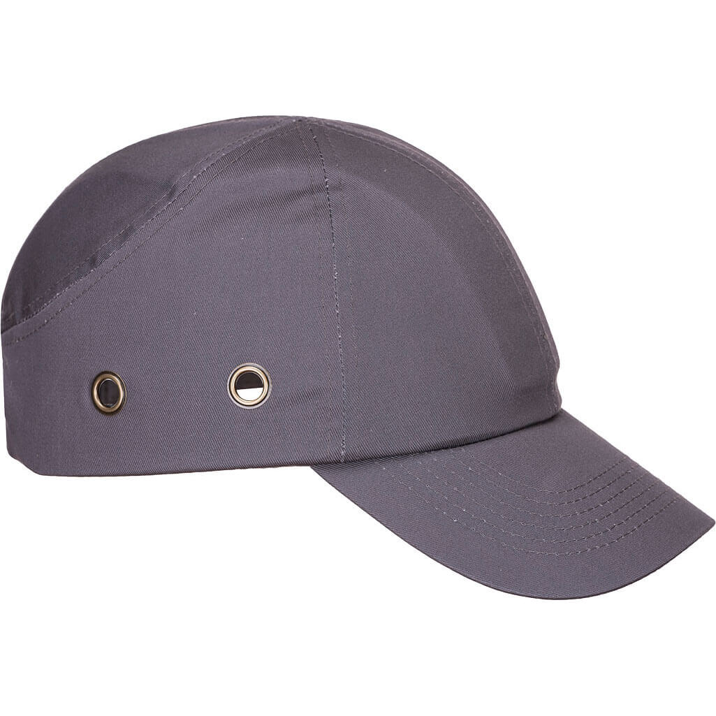 Image of Portwest Bump Cap Grey One Size
