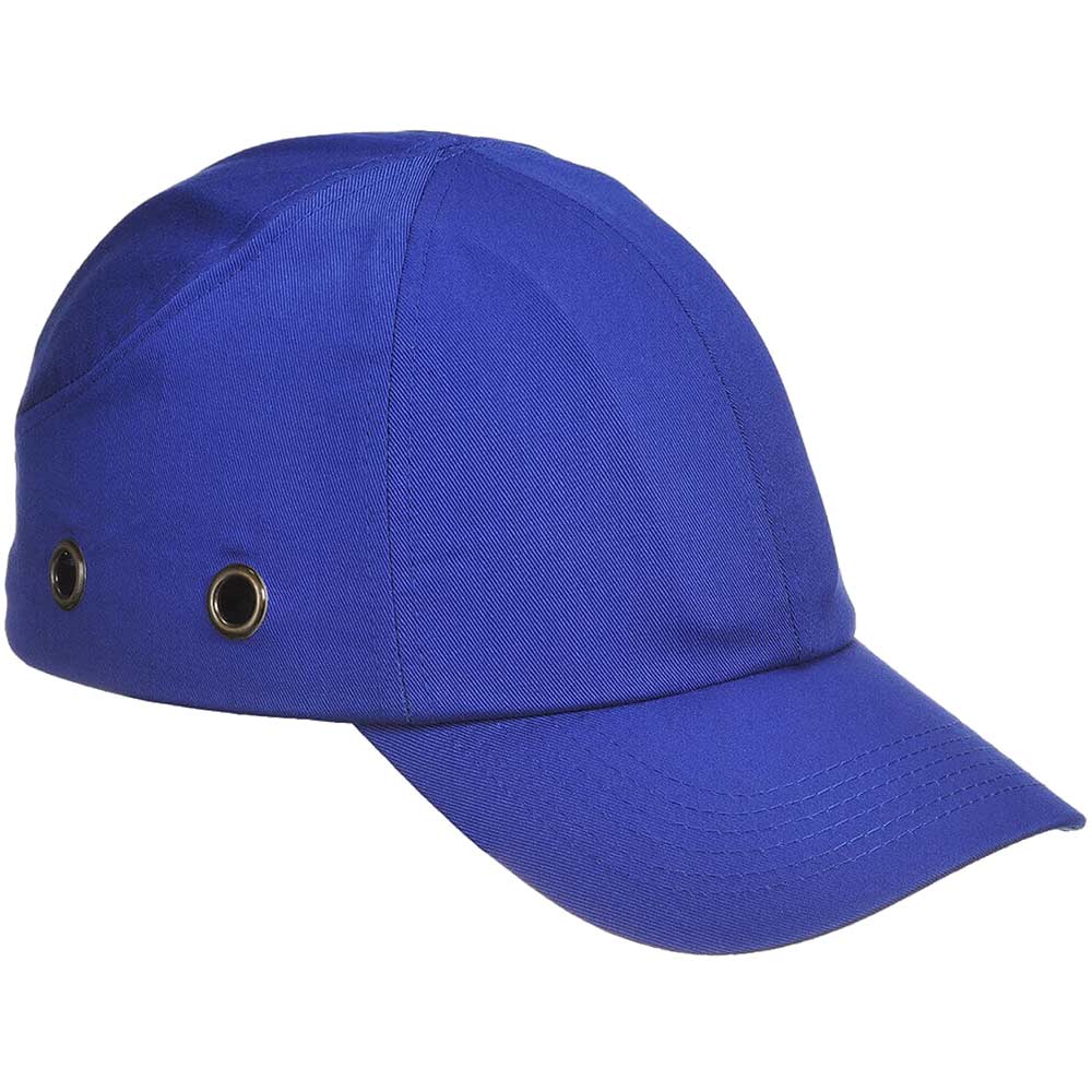 Image of Portwest Bump Cap Royal Blue One Size