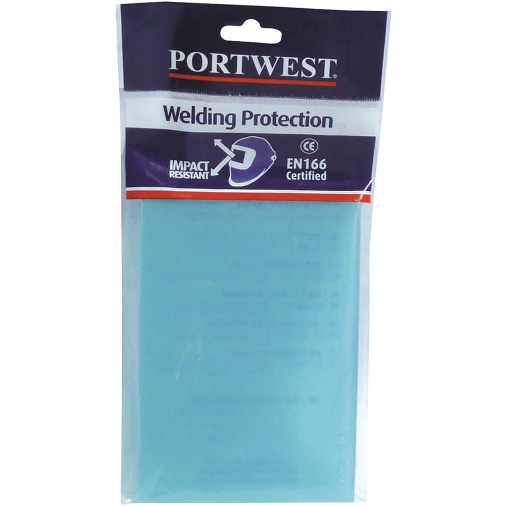Portwest Replacement Lenses for BizWeld Plus Welding Helmets Pack of 5