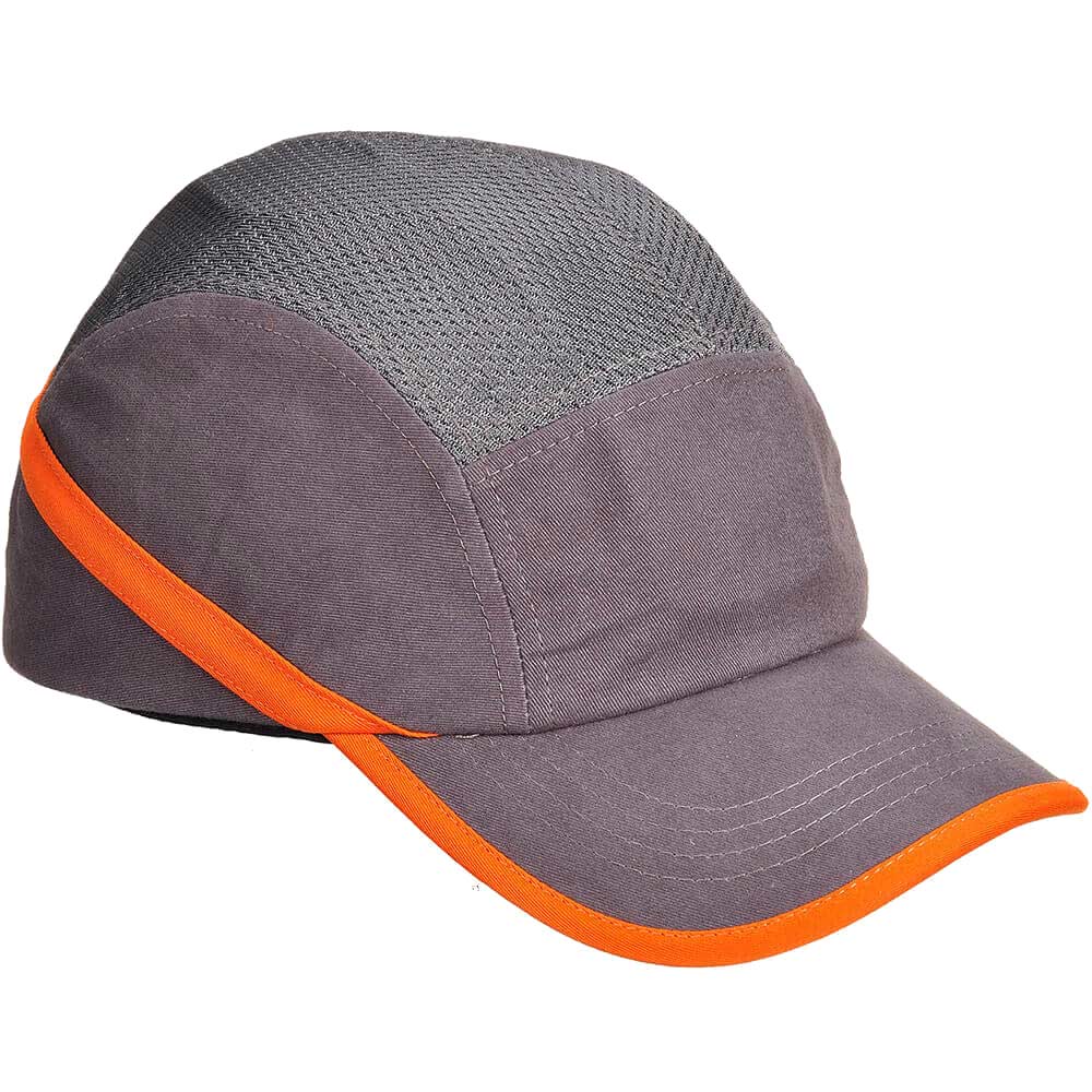 Portwest Vent Cool Bump Cap Grey / Orange One Size