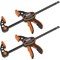 Sealey Quick Bar Clamp Pack of 2 
