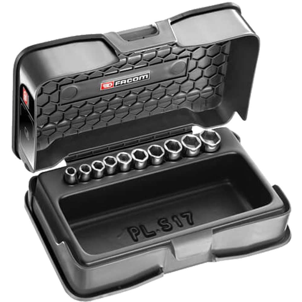 Facom R.401 10 Piece 1/4" Drive Hexagon Socket Set in M Box