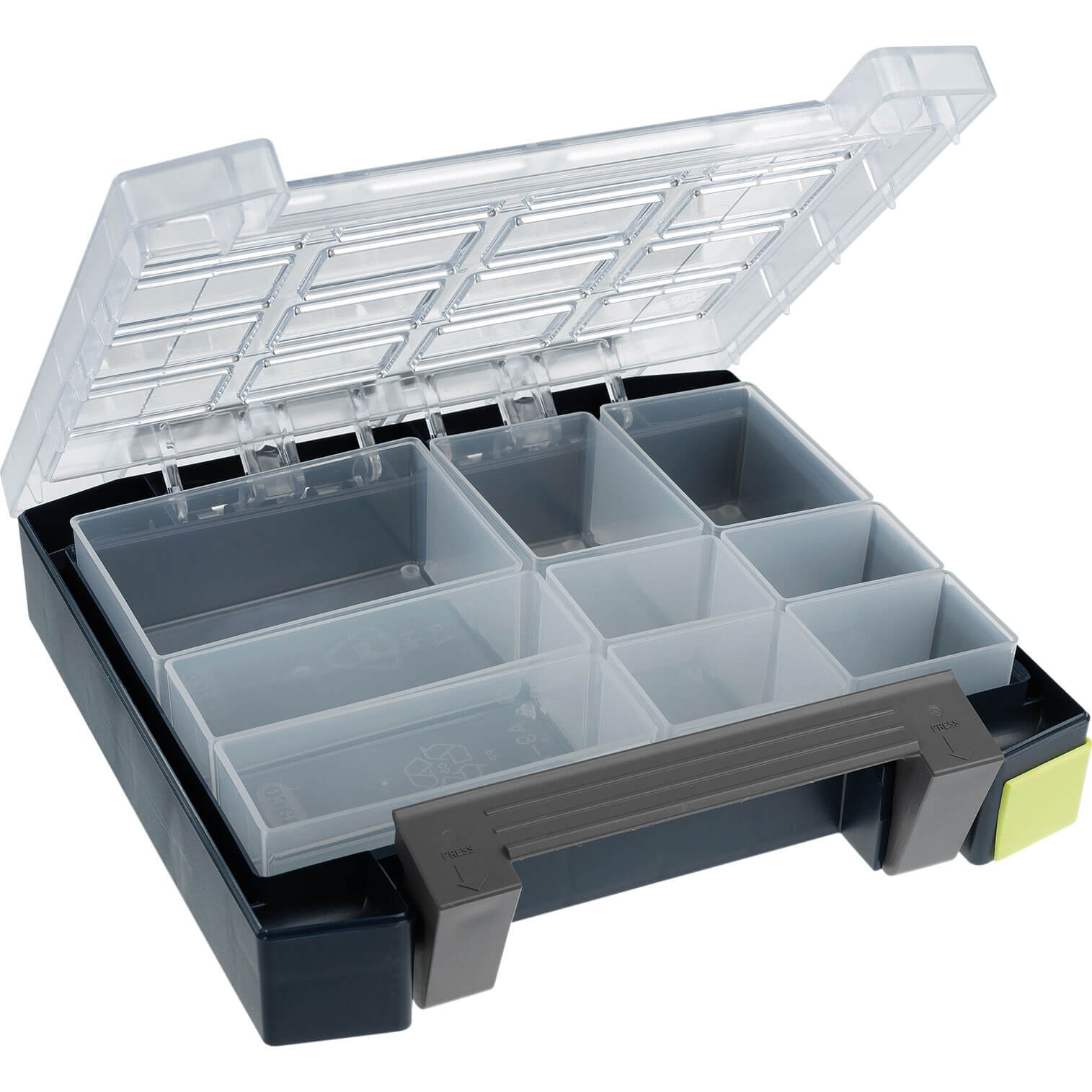 Image of Raaco Boxxser 9 Compartment Pro Organiser Case