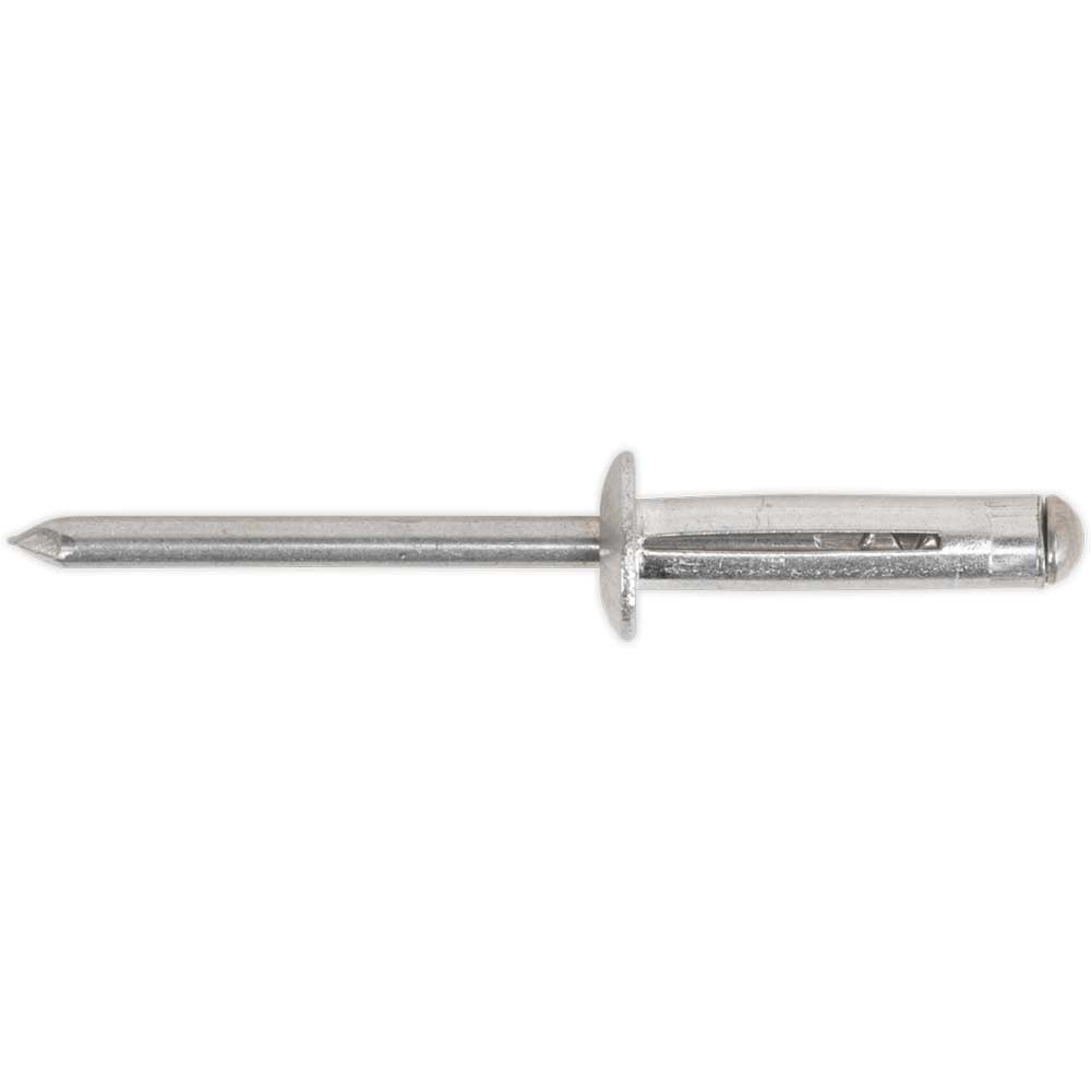 Sealey Load Spreading Aluminium Rivets 4.8mm 27mm Pack of 200