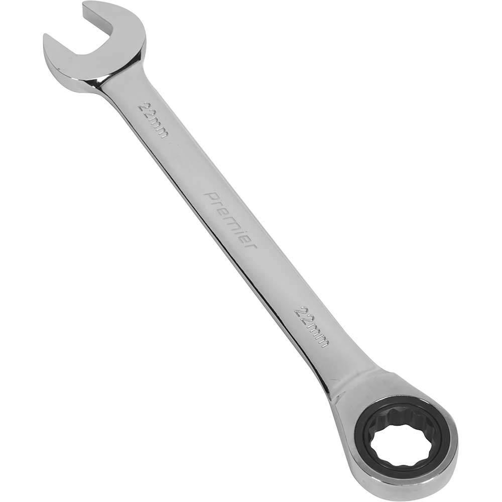 Sealey Ratchet Combination Spanner 22mm