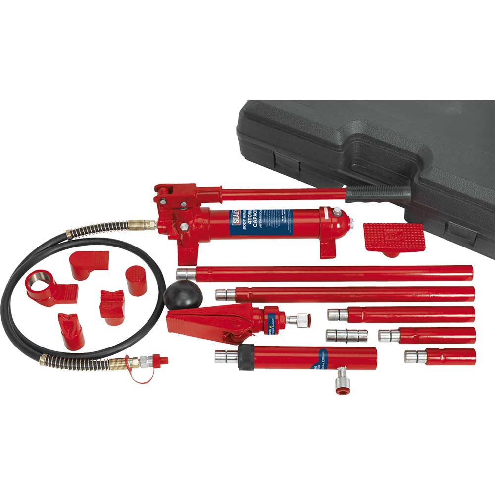 Sealey Hydraulic Body Repair Kit Snap Type 4 Tonne