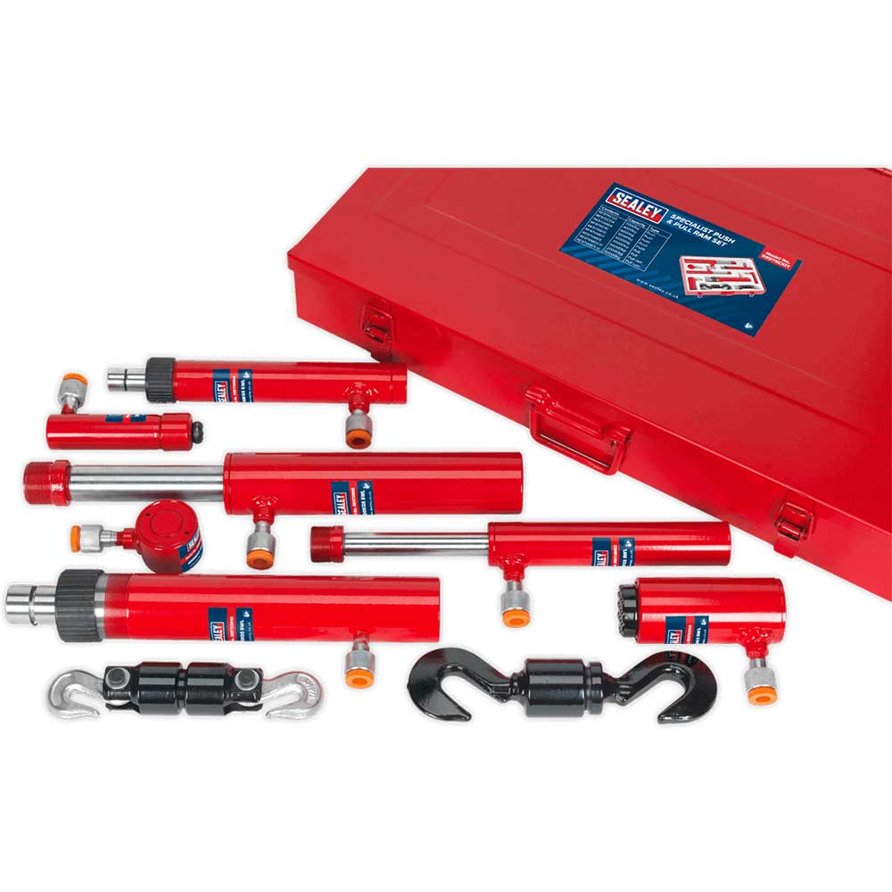 Sealey 9 Piece Specialist Push and Pull Ram Set