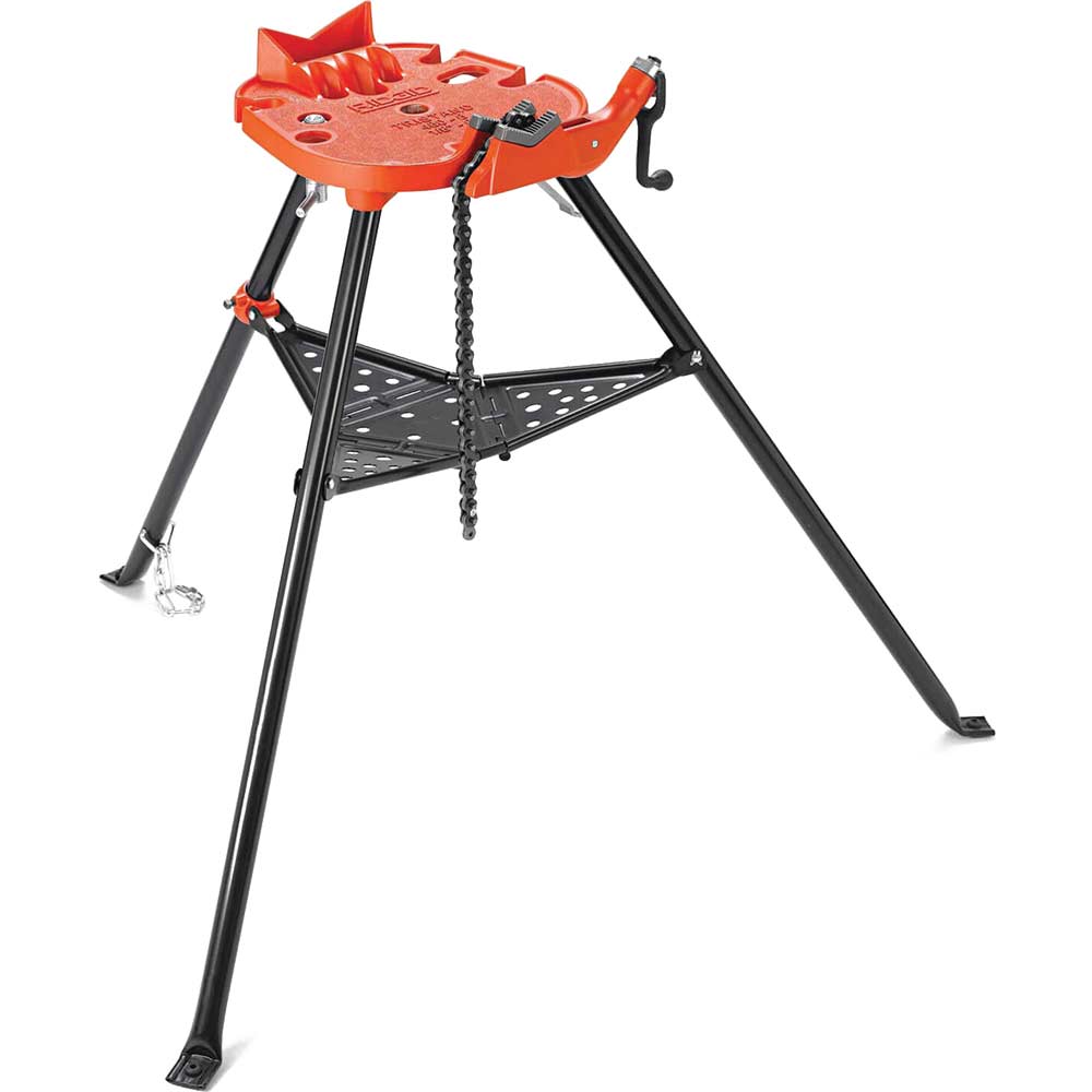 Ridgid 460 Tristand Chain Pipe Vice on Stand 150mm