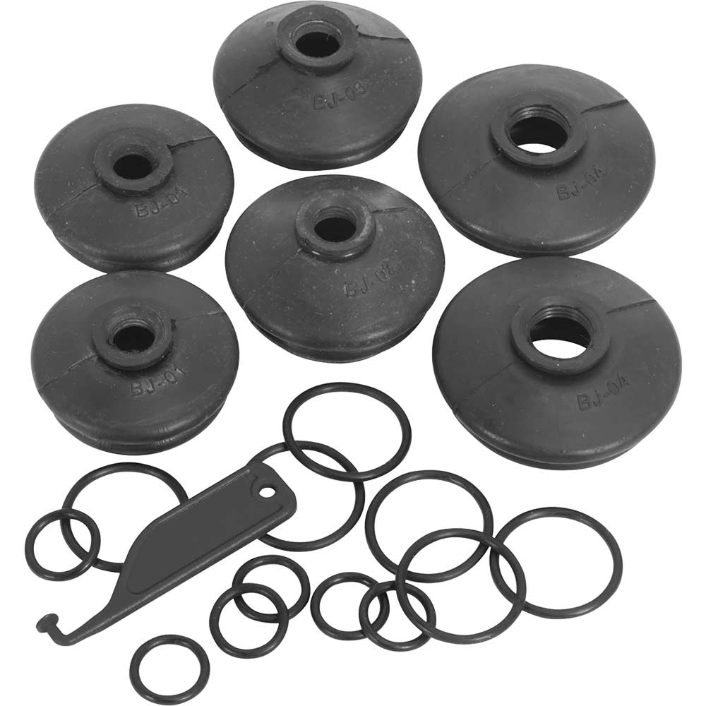 Sealey 6 Piece Ball Joint Dust Cover Assortment for Cars