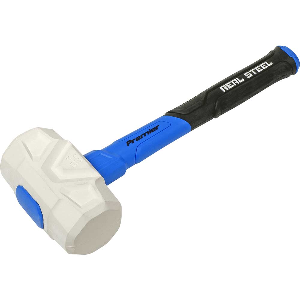 Sealey Premier Fibreglass Shaft Rubber Mallet 680g