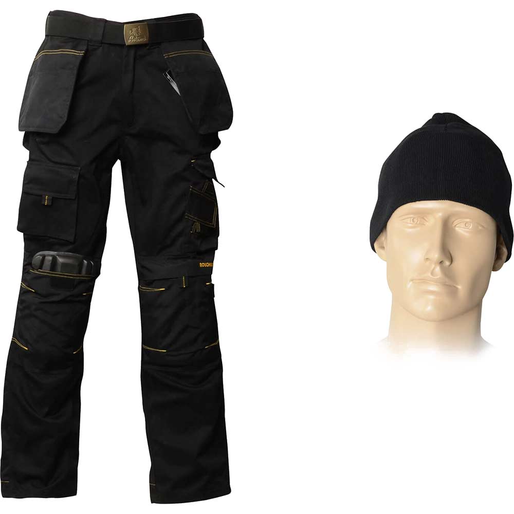 Roughneck Mens Work Trousers , Belt 