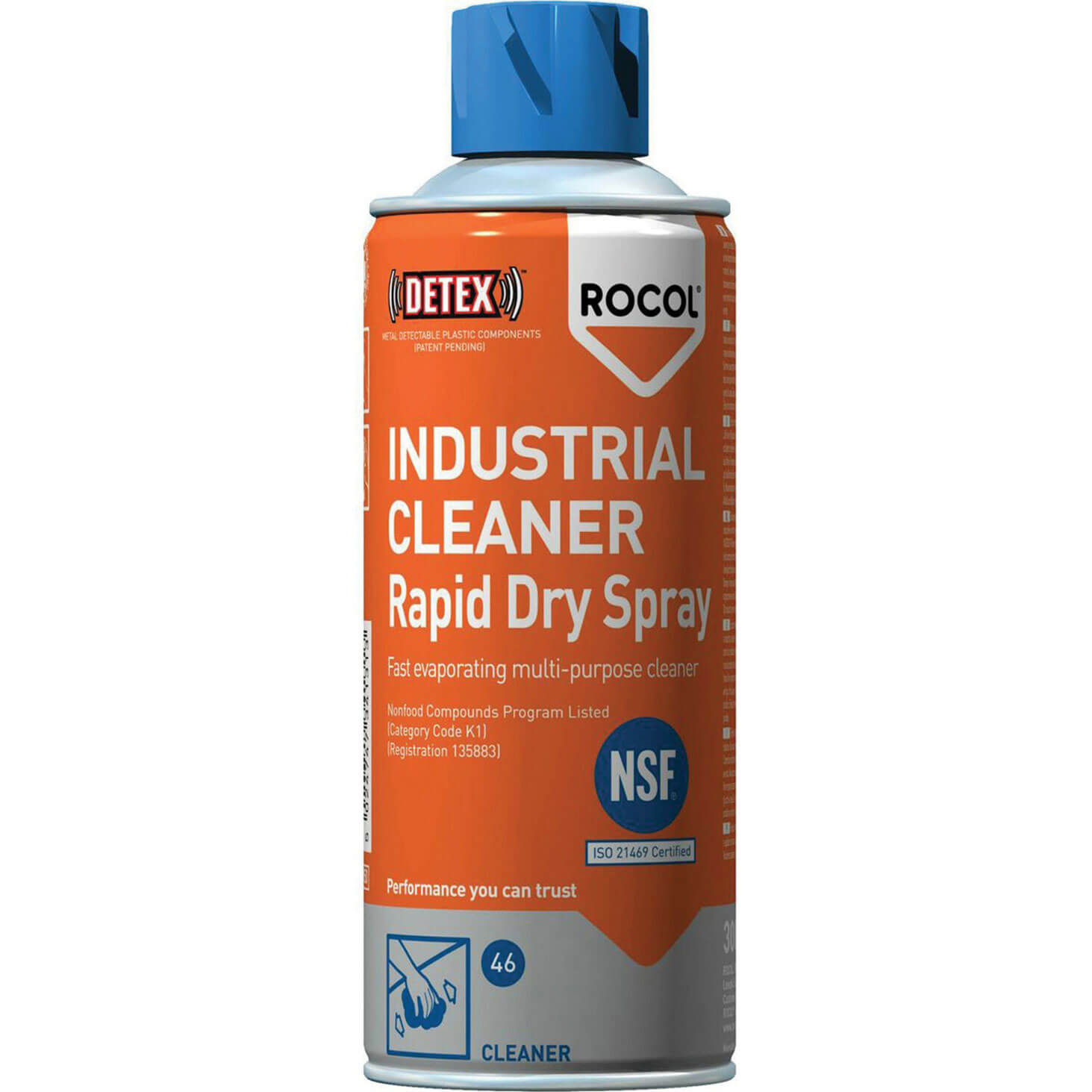 Photos - Other household chemicals Rocol Industrial Cleaner Rapid Dry Spray 300ml 34131 