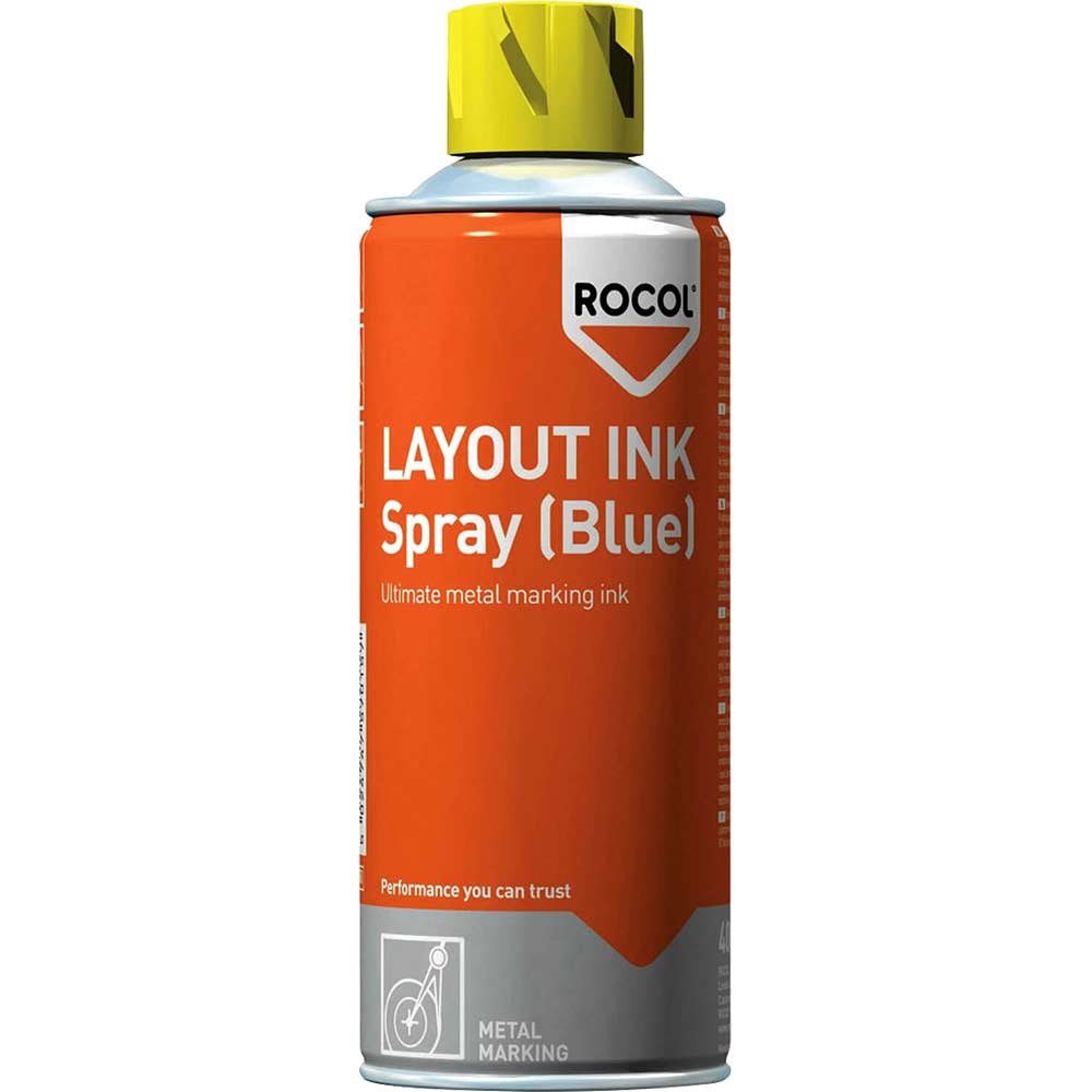 Image of Rocol Layout Ink Spray Blue 300ml