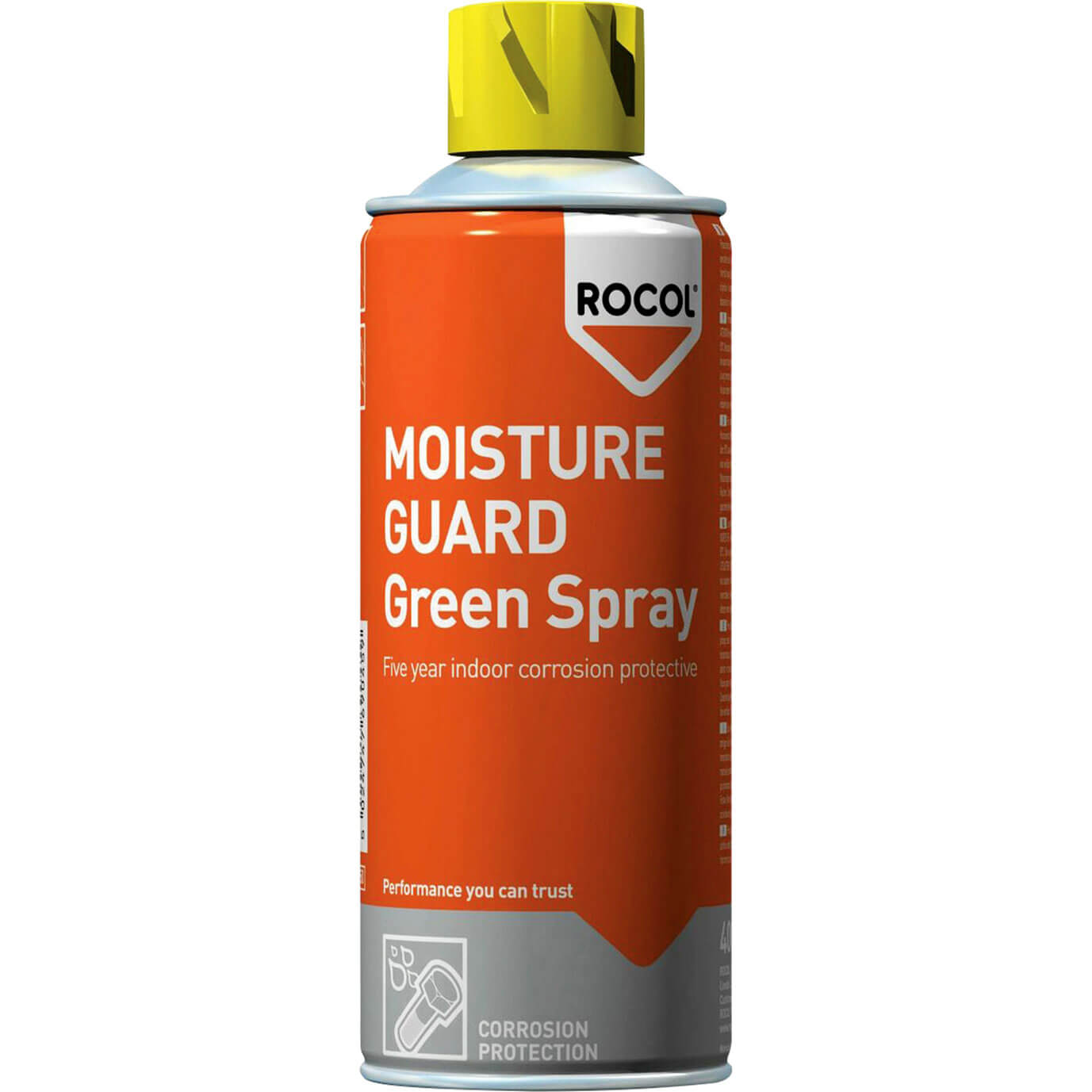 Image of Rocol Moisture Guard Indoor Corrosion Protection Spray 400ml Green