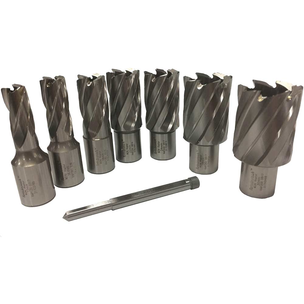 Photos - Drill Bit Rotabroach 7 Piece Raptor Mag Drill Hole Cutter Set and Pilot 