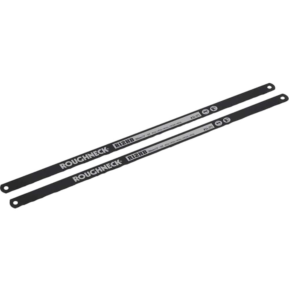 Roughneck Hacksaw Blades 12" / 300mm 24tpi Pack of 2