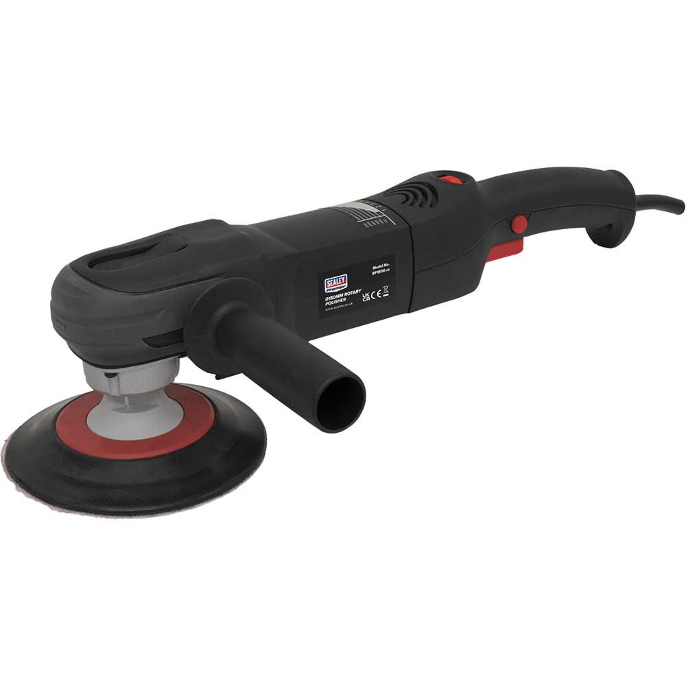 Sealey RP1500 Rotary Disc Polisher 150mm 240v
