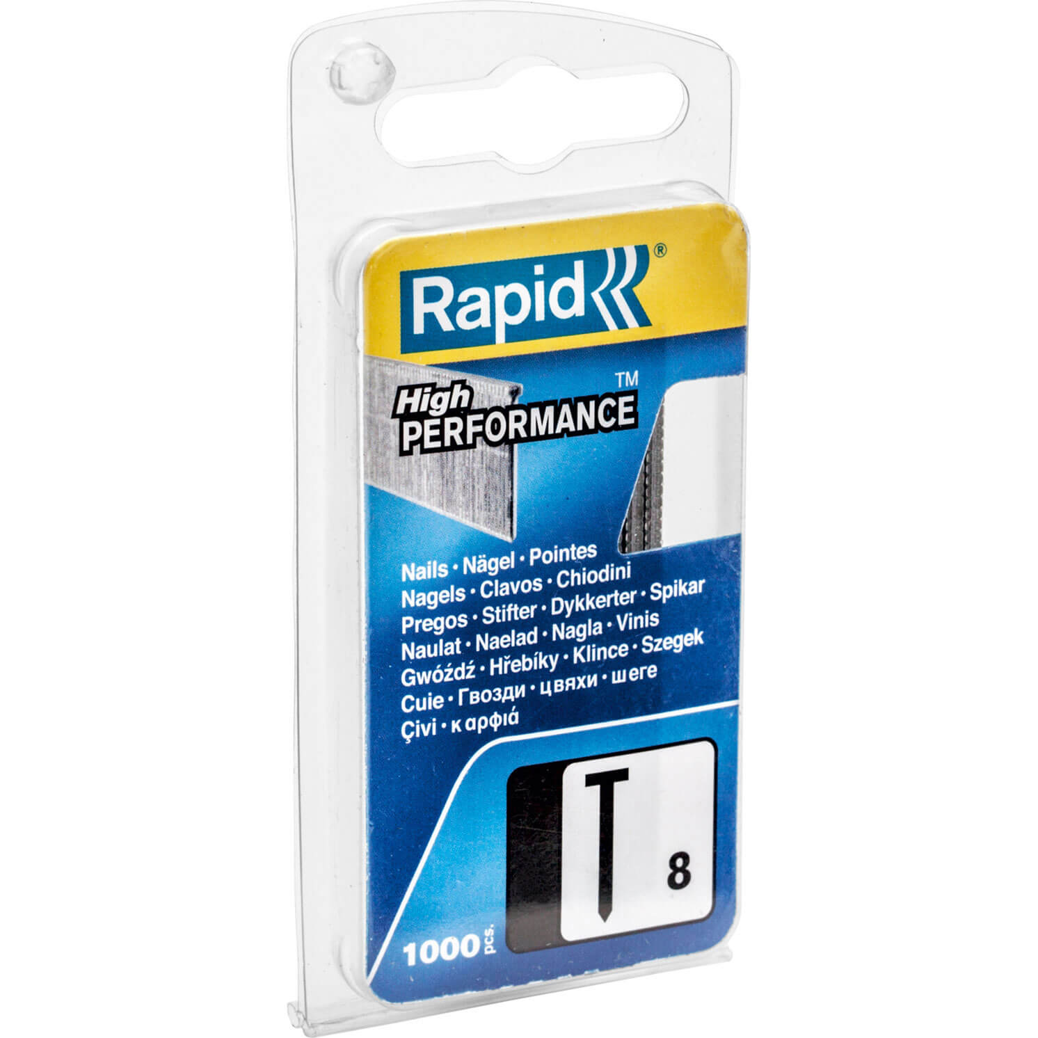 Image of Rapid Type 300 Brad Nails 25mm Pack of 1000