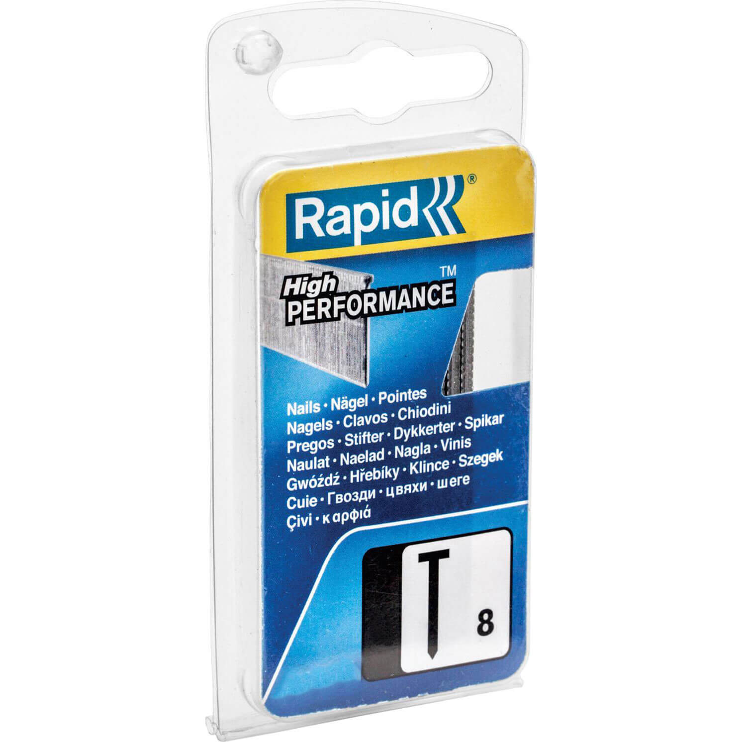 Image of Rapid Type 300 Brad Nails 20mm Pack of 750