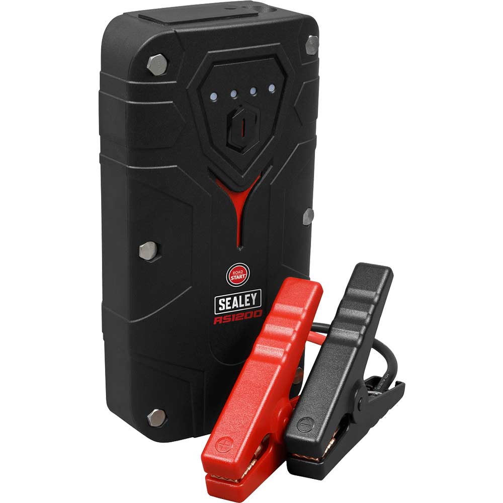 Sealey RS1200 Roadstart 12v Lithium-Ion Jump Starter Power Pack 12v