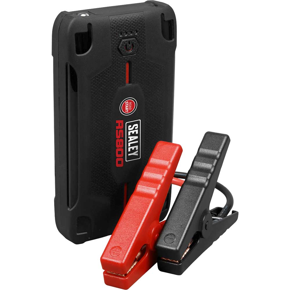 Sealey RS800 Roadstart 12v Lithium-Ion Jump Starter Power Pack 12v